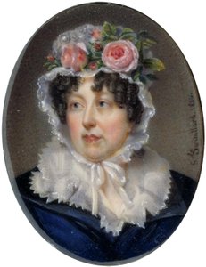 Armband mit Porträt von Lady Susan Murray von Jean François Gérard Fontallard