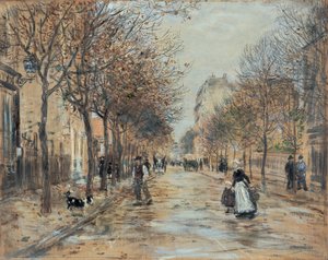 Straße in Asnières