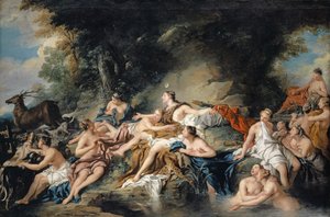 Diana und Actaeon, 1734