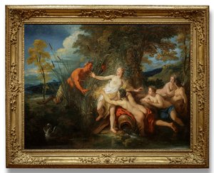 Pan und Syrinx, 1720 von Jean François de Troy