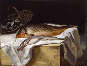 Stillleben mit Fisch