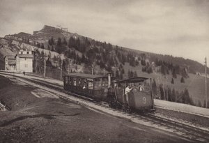 Vitznau Rigi Kulm, Zahnradbahn von Jean Gaberell