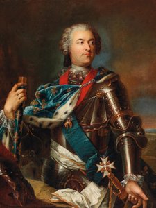 Porträt von König Ludwig XV. von Frankreich 1710-1774 von Jean Gaspard Heilmann