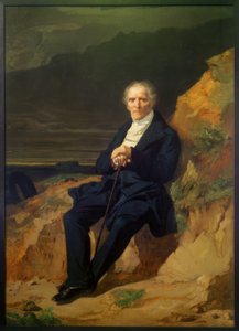 Porträt Charles Fourier von Jean Francois Gigoux