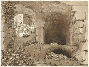 Ansicht des Kolosseums von Jean Grandjean