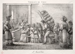 Szenen aus Paris: Das Pfandhaus von Jean Henri Marlet