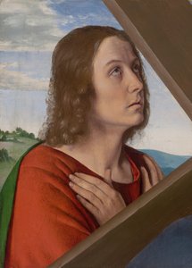 Fragment von Christus trägt das Kreuz: Heiliger Johannes der Evangelist, 150005