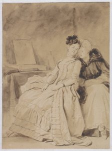 Das intime Gespräch von Jean Honore Fragonard