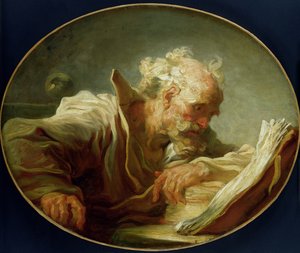 Ein Philosoph, ca. 1764 von Jean Honore Fragonard