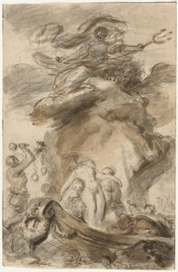 Angelica wird dem Orc ausgesetzt von Jean Honore Fragonard