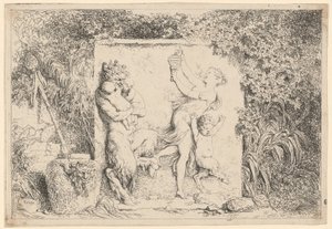 Tanz der Satyrn von Jean Honore Fragonard