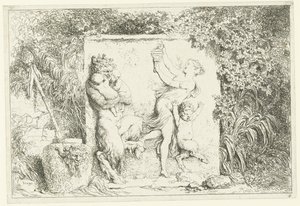 Tanz der Satyrn von Jean Honore Fragonard