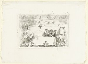 Jünger in Emmaus von Jean Honore Fragonard