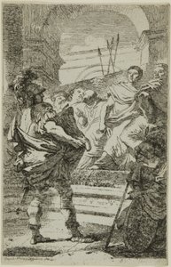 Fabius Maximus vor dem karthagischen Senat von Jean Honore Fragonard