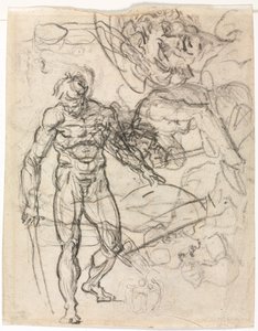 Figurenstudien verso