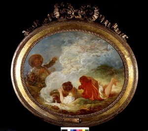 Le Pot au lait von Fragonard, 18. Jahrhundert