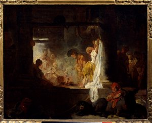Die Wäscherinnen von Jean Honore Fragonard