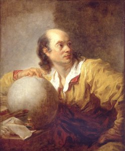 Porträt von Jérôme Lalande von Jean Honore Fragonard