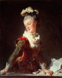Porträt von Marie Madeleine Guimard, erste Tänzerin der Oper, ca. 1769
