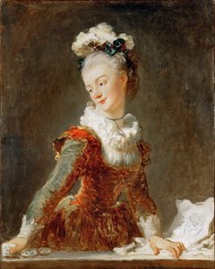Porträt der Ballerina Marie-Madeleine Guimard, 1743-1816 von Jean Honore Fragonard