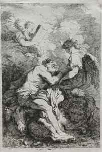 Heiliger Hieronymus von Jean Honore Fragonard