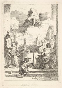 Das Bankett von Antonius und Kleopatra, ca. 1764 von Jean Honore Fragonard