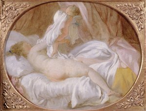 Das Hemd entfernt oder Die Dame zieht sich aus, vor 1778