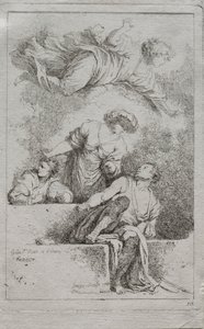 Die Jünger am Grab, 1764