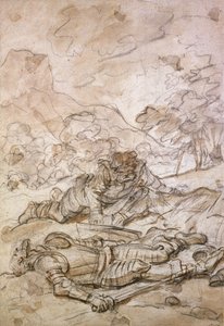 Die traurige Lage von Don Quijote und Sancho Panza, misshandelt von den Galeerensklaven, 18. Jahrhundert von Jean Honore Fragonard