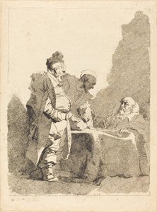 Die Steuereintreiber (Les traitants) von Jean Honore Fragonard