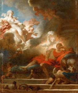 Der Traum des Kriegers von der Liebe von Jean Honore Fragonard