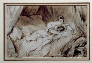 Der glückliche Moment von Jean Honore Fragonard
