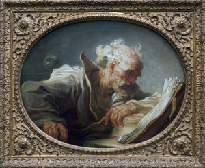 Der Philosoph von Jean Honore Fragonard