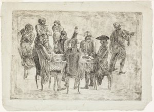 Das Frühstück von Voltaire in Ferney oder Das Abendessen der Philosophen