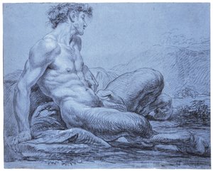 Sitzender Faun, ca. 1755-57