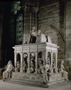 Grabmal von Ludwig XII. (1462-1515) und Anne von Bretagne (1477-1514) (Marmor)