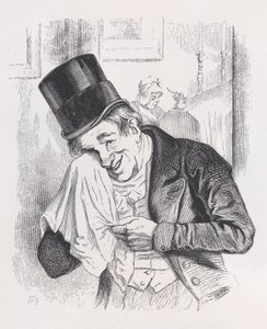 De Profundis aus den gesammelten Werken von Béranger, 1836 von Jean Ignace Isidore Gérard