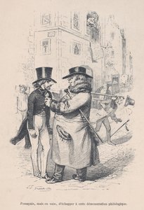 Ich versuchte, dieser philologischen Diskussion zu entkommen. aus den kleinen Elenden des menschlichen Lebens..., 1843