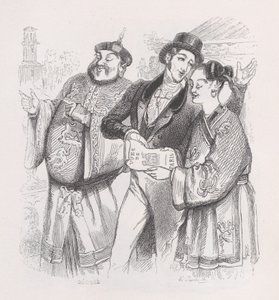 Jean von Paris aus den gesammelten Werken von Béranger von Jean Ignace Isidore Gérard