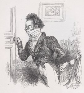 Robin, der Freund aus The Complete Works of Béranger, 1836 von Jean Ignace Isidore Gérard