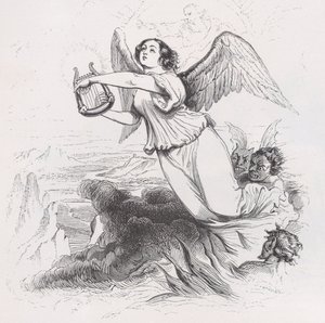 Der verbannte Engel aus den gesammelten Werken von Béranger, 1836
