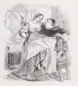 Der gute Papst aus Die vollständigen Werke von Béranger von Jean Ignace Isidore Gérard