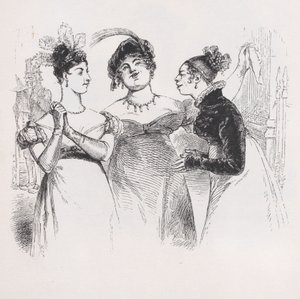 Die Meinung dieser Damen aus den gesammelten Werken von Béranger von Jean Ignace Isidore Gérard