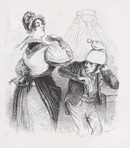 Der dritte Ehemann aus Die vollständigen Werke von Béranger von Jean Ignace Isidore Gérard