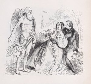 Zeit aus den gesammelten Werken von Béranger, 1836 von Jean Ignace Isidore Gérard