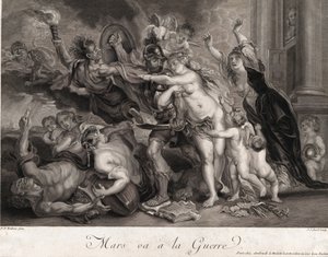 Mars zieht in den Krieg von Jean Jacques Avril