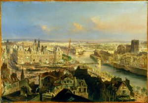Pflanzung eines Freiheitsbaums vor dem Rathaus, 24. März 1848
