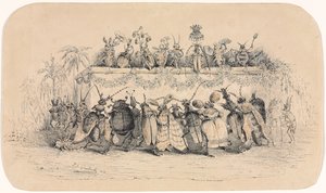 Ein Insektenball, 1835 von Jean Jacques Grandville