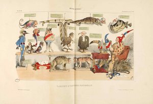 Tierreich. Aus La Caricature, 1833