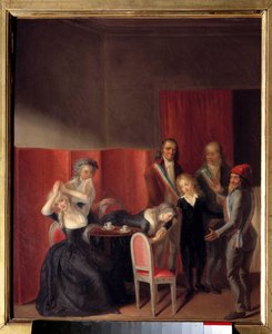 Louis XVII wurde am 3. Juli 1793 im Tempelgefängnis von seiner Mutter Marie Antoinette getrennt von Jean Jacques Hauer